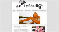 Desktop Screenshot of lenofin.com